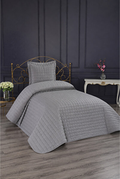 essense Home&Living غطاء سرير مبطن بنمط نجمة 3 قطع مقاس 180x250 سم مع 2 غطاء ...