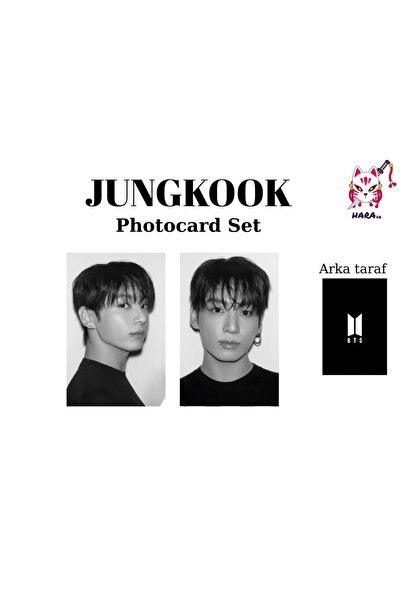 Hara Company BTS KPOP grupa Jungkook set fotografija (2 komada) napravljeno o...