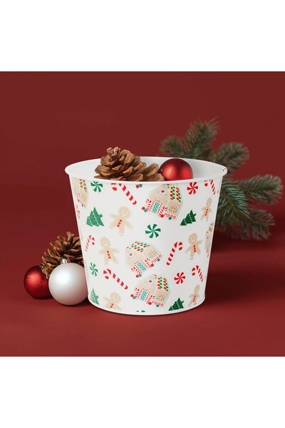 Alista Home Коледна метална касерола, 13x11 см, модел къща