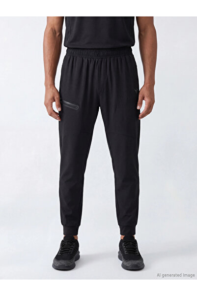 LC Waikiki Xside Active Black Loose Fit Men's Jogger Sweatpants