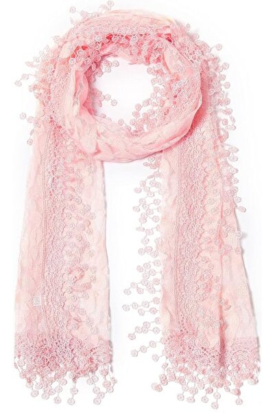 Cindy Wume Cindy and Wendy Lightweight Soft Leaf Lace Fringes Scarf shawl for...