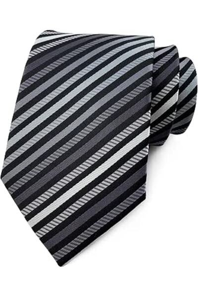 GENERAL Secdtie Men's Classic Solid Color Ties Soft Business Casual Attire Su...