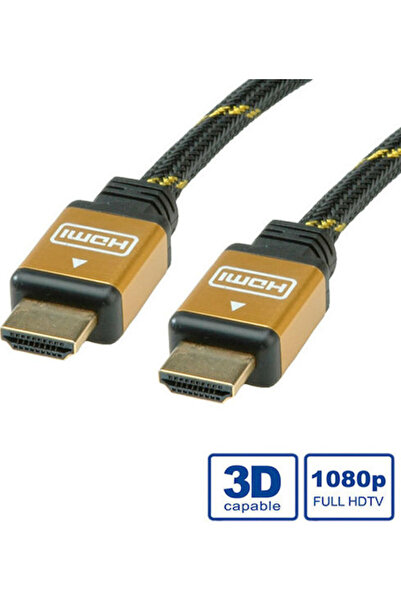 Roline Καλώδιο HDMI 1.4 Υψηλής Ταχύτητας 1080p 120Hz HDMI Αρσενικό - HDMI Αρσ...