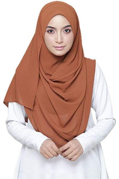 LMVERNA Solid Color Bubble Chiffon Scarf for Women Fashion Soft Hijab Long Sc...