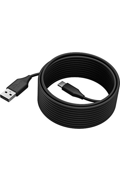 Jabra Panacast Καλώδιο USB 3.2 USB-C αρσενικό - USB-A Μαύρο 5μ (14202-11)