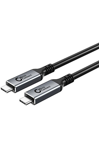 MicroConnect Καλώδιο USB 3.2 USB-C αρσενικό - USB-C 100W Μαύρο 5μ (USB3.2CC5)