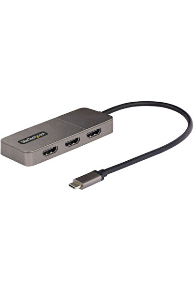 startech Μετατροπέας USB 3 USB-C αρσενικό σε USB-C θηλυκό Γκρι 1 τεμάχιο