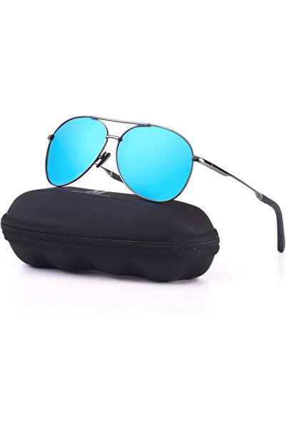 GENERAL mxnx Aviator Sunglasses for Men Polarized Women UV Protection Lightwe...
