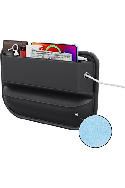 GENERAL Car Seat Gap Filler - Leather Car Box Organizers and Storage for Fron...