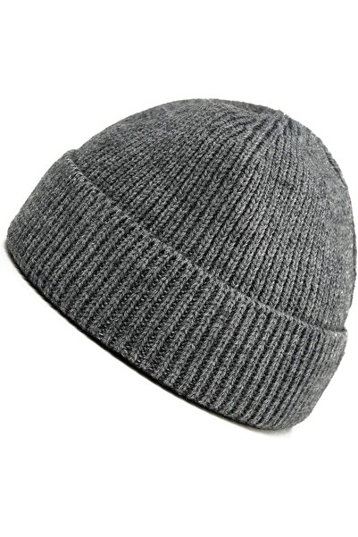 GENERAL Watch Hat Wool Short Beanie Winter Fisherman Cuffed Knit Warm Skull T...