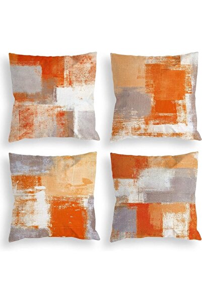 COLORPAPA Blue Throw Pillow Covers 18x18 Set of 4 Decorative Cushion Cover Gr...
