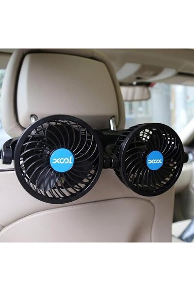 xool Car Fan, Electric Car Fans for Rear Seat Passenger Portable Car Seat Fan...