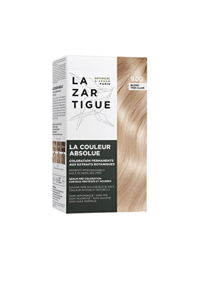 Lazartigue La Couleur Absolue Ammoniakfreie Permanente Haarfarbe # 9,00 1 Ein...