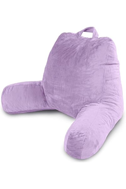 Milliard Reading Pillow with Shredded Memory Foam, Large Adult Backrest with ...