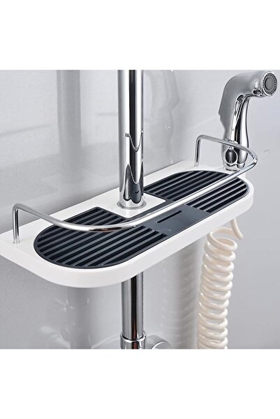 MAKINGTEC Bathroom Storage Shelf, Adjustable Shower Shelf No Punch Shelf Box ...