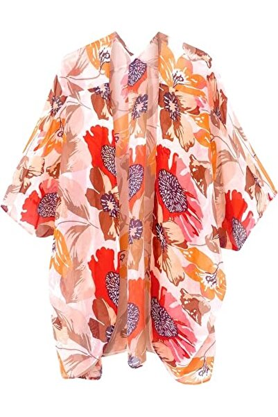 Moss Rose Women's Beach Kimono Coverup Sheer Chiffon Cover Ups, Casual Loose ...