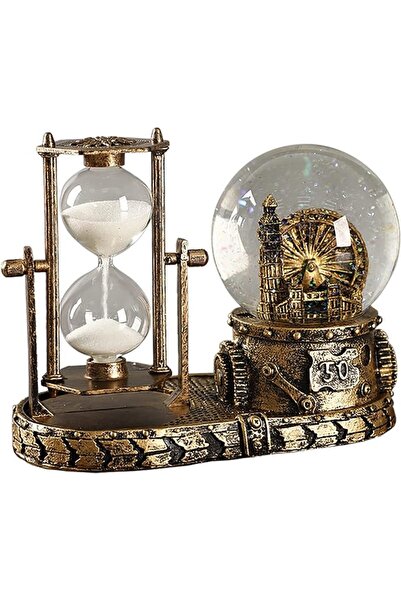 GENERAL LED Music Crystal Snow Globe Home Decoration for Living Room Bedroom ...