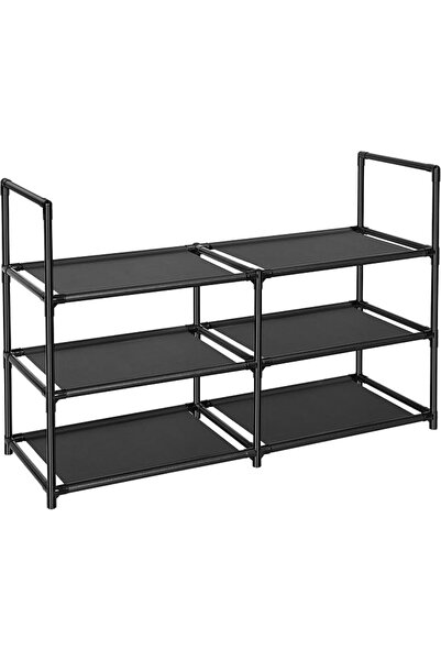 DMG TECH DMG 3-Tier Shoe Rack Organizer, Space Saving Shoe Shelf Holds 12-15 ...