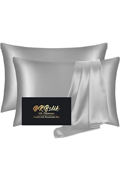 GENERAL Silk Pillowcase for Hair and Skin, Mulberry Silk Pillow Cases Queen S...