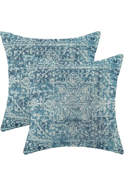 Gohdiwh Boho Pillow Covers 18x18 Set of 2, Ethnic Design Boho Decorative Thro...