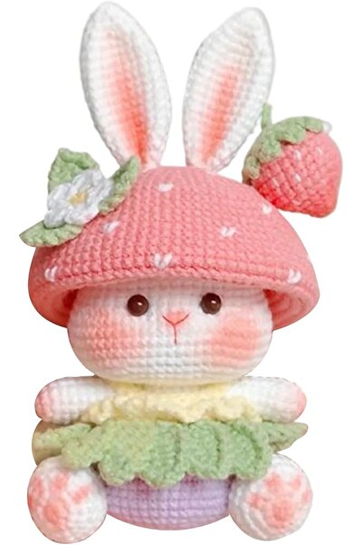 Arabest Crochet Bag Pendant,Cute Rabbit Knitted Accessory,Fashion for Backpac...
