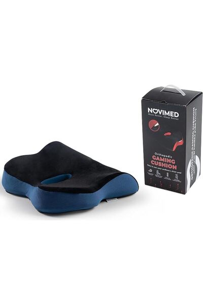 NOVIMED Memory Foam Chair Cushion - Ergonomic Support for Gaming, Car, and Of...