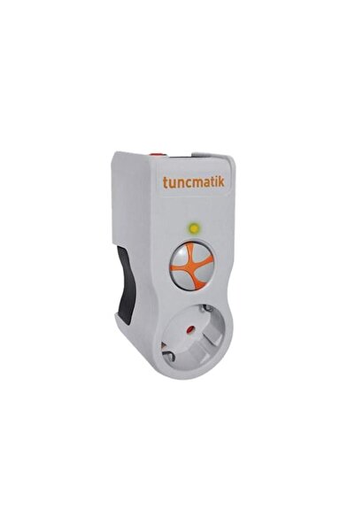 Tunçmatik TSK19019 Enerji Koruma Powersurge 1'li Beyaz Priz 1050 JOULE