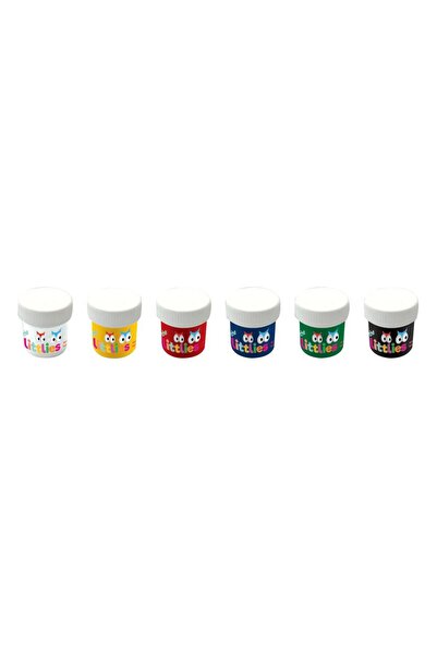 MC Micostore Culori de pictat cu degete fingerpaint 6x20ml "the Littlies"