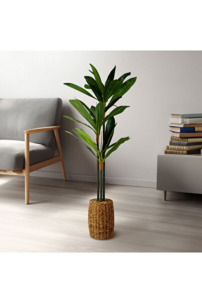 Alista Home Plantă artificială Dracaena Fragrans 110-120 cm, decor interior, ...