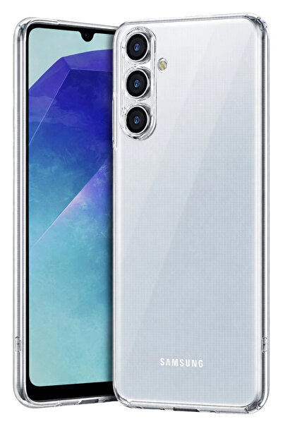 Genel Markalar Newface Samsung Galaxy A27 5G Lüx Şeffaf Silikon - Şeffaf