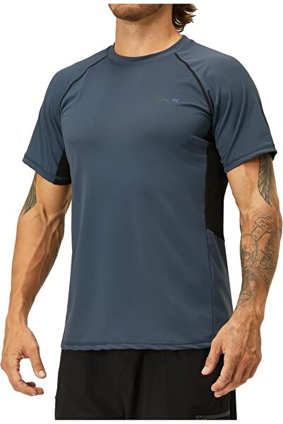 GENERAL Men's Rash Guard Swim Shirts Summer UPF 50+ UV Sun Protection Quick D...