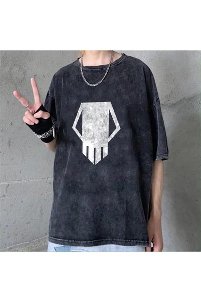 DEEFWEAR MİNGALONDON Tricou unisex cu imprimeu My Hero Academia, lavabil, sti...