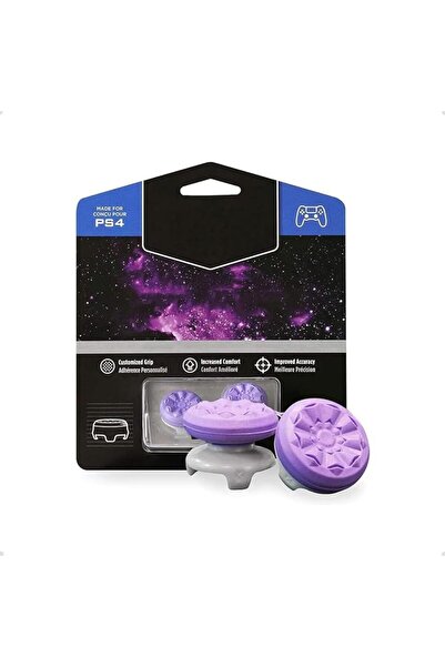 JOYZZZ Thumbstick Extender, Galaxy Purple for (Ps4) and (Ps5) Performance Thu...