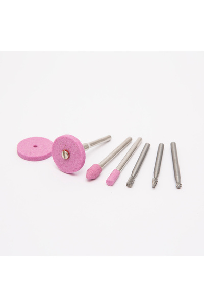 Alista Home Sanding and Engraving Accessories Set, 8 Pieces with 3.1 mm Shaft...