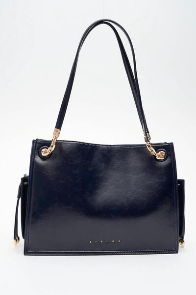 Sisley Women's Shoulder Bag Dark Blue Sly461