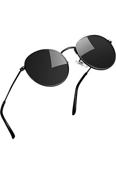 Joopin Vintage Round Polarized Sunglasses for Men Women UV400 Protection | Sm...