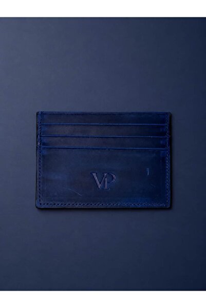 velisse paris Minimal Kartlık – %100 Hakiki Crazy Deri mavi