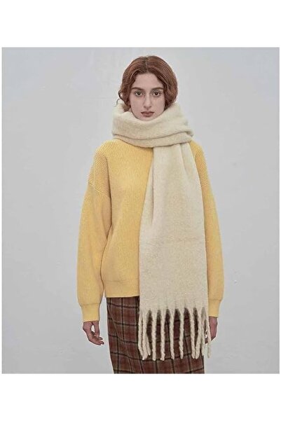 GENERAL Large Chunky Scarf for Women, Cashmere Feel Oversized Wool Thick Wint...