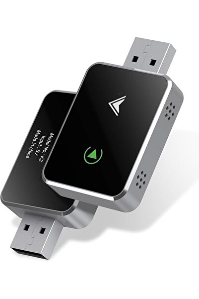 GENERAL Wireless CarPlay Adapter, 2025 Upgraded 2-in-1 Mini Size CarPlay & An...