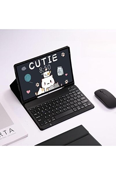 Fegishilly Arabic and English Keyboard Case Compatible with Samsung Galaxy Ta...