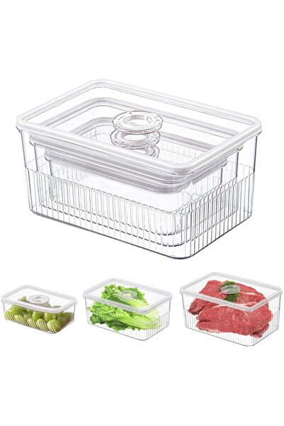 Generic Prep Containers with Airtight Lids, BPA-Free, Stackable Vegetable and...