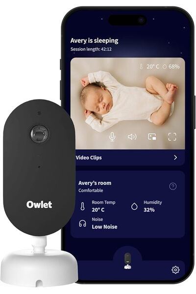 Owlet Dream Sight™ – Smart HD Video Baby Monitor with 2K Camera, Cry, Motion ...