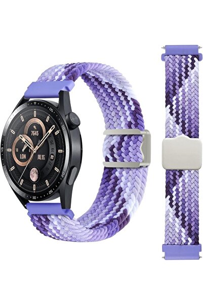 GENERAL Nylon Strap for Huawei Watch GT5 Pro/GT5/GT4 46mm Adjustable Replacem...