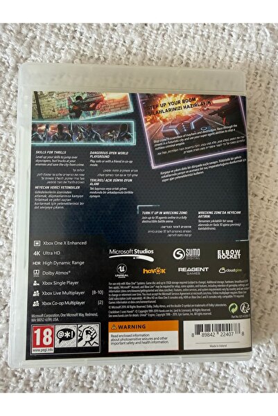 EA xbox one crackdown 3 orjinal oyun xbox one