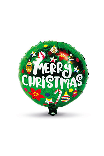 Alista Home Christmas Balloon Aluminum Foil Globe 45 cm Merry Christmas
