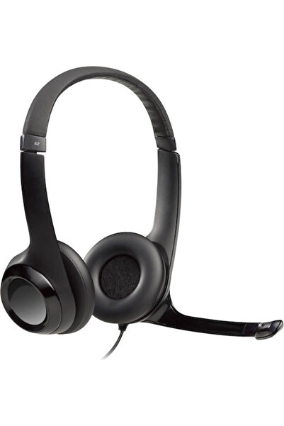 logitech H390 Ακουστικά πολυμέσων πάνω από το αυτί με μικρόφωνο USB-A