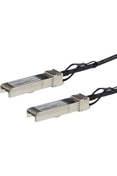 startech Καλώδιο Οπτικών Ινών SFP+ 1μ Μαύρο Κωδικός: SFP10GPC1M