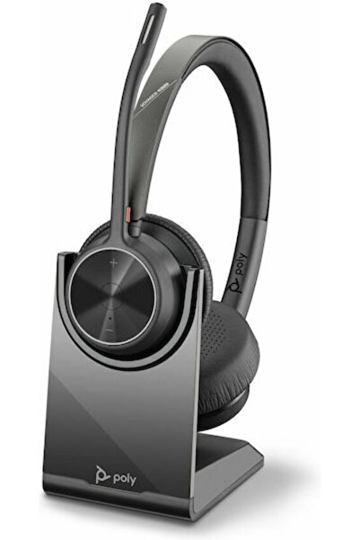 Plantronics Voyager 4320 UC με βάση φόρτισης, ασύρματα ακουστικά πολυμέσων επ...