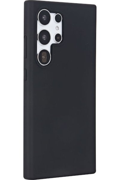 eSTUFF Infinite Πίσω Κάλυμμα Σιλικόνης Μαύρο (Galaxy S24 Ultra) Κωδικός: ES67...