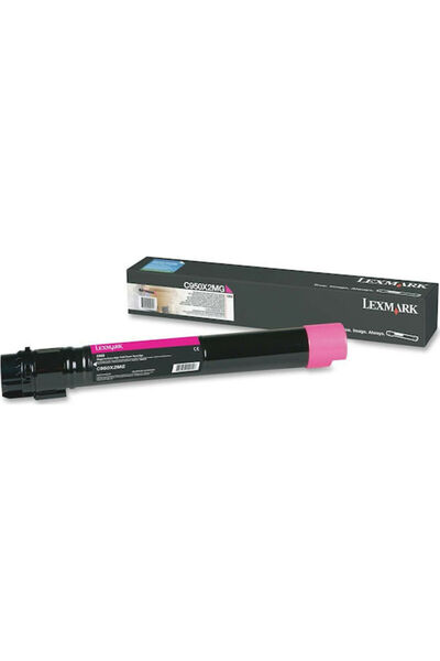 Lexmark C950X2MG Γνήσιο Τόνερ Εκτυπωτή Λέιζερ Ματζέντα Υψηλής Απόδοσης Εξαιρε...
